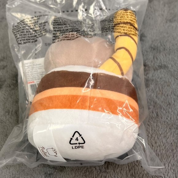 Pusheen Plush Affogato Stuffed Cat Gund Summer 2022 NIP 6 inch - Picture 3 of 7